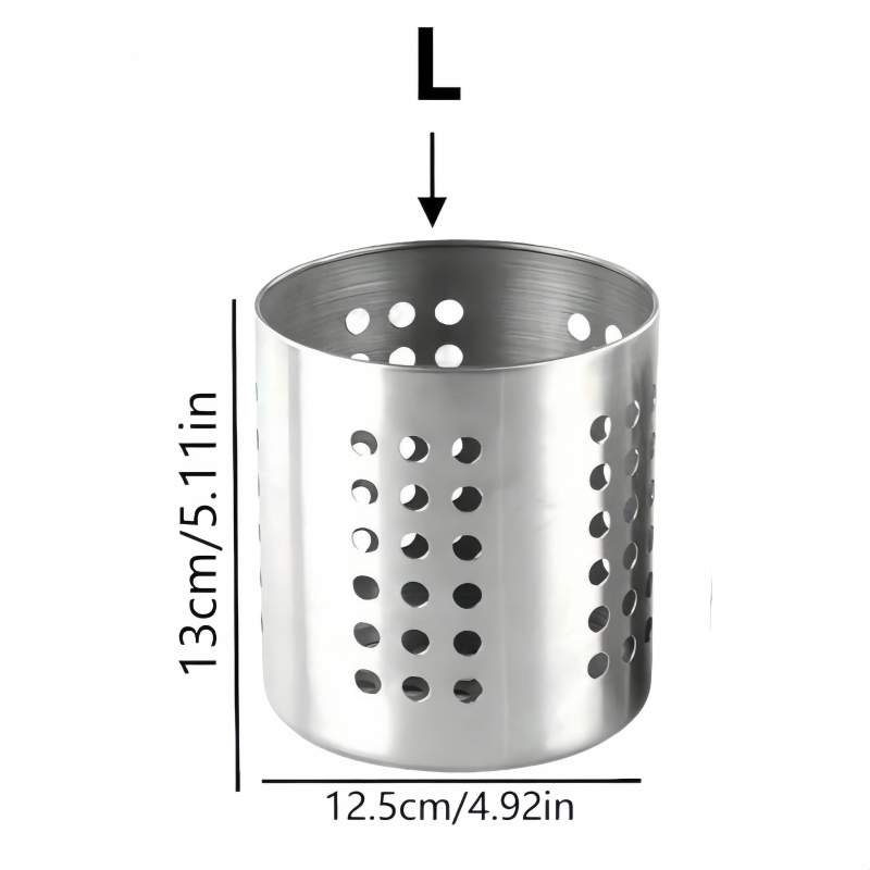 Stainless Steel Chopstick Holder and Cutlery Organizer for Kitchen Countertops