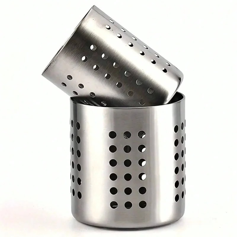 Stainless Steel Chopstick Holder and Cutlery Organizer for Kitchen Countertops