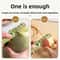 FoldEase Stainless Steel Fruit & Vegetable Peeler for Kitchen and Travel