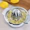FreshPress Stainless Steel Manual Citrus Juicer for Lemons, Limes & Oranges