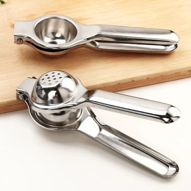 Stainless Steel Lemon Squeezer Manual Citrus Juicer for Lemons, Limes & Fresh Fruit