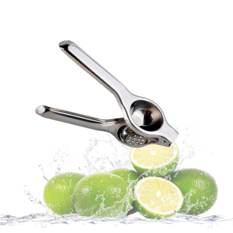 Stainless Steel Lemon Squeezer Manual Citrus Juicer for Lemons, Limes & Fresh Fruit