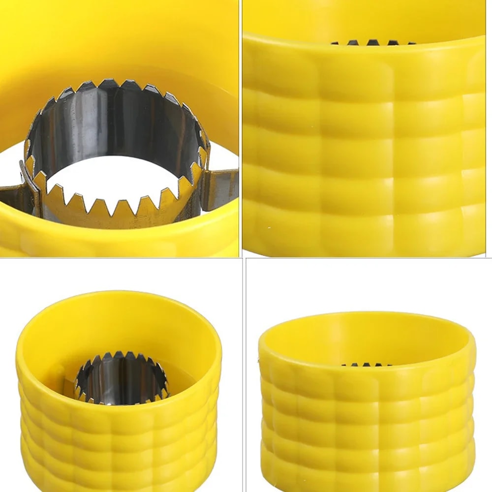 FreshKernel Pro Corn Stripper Stainless Steel Corn Cob Remover Tool