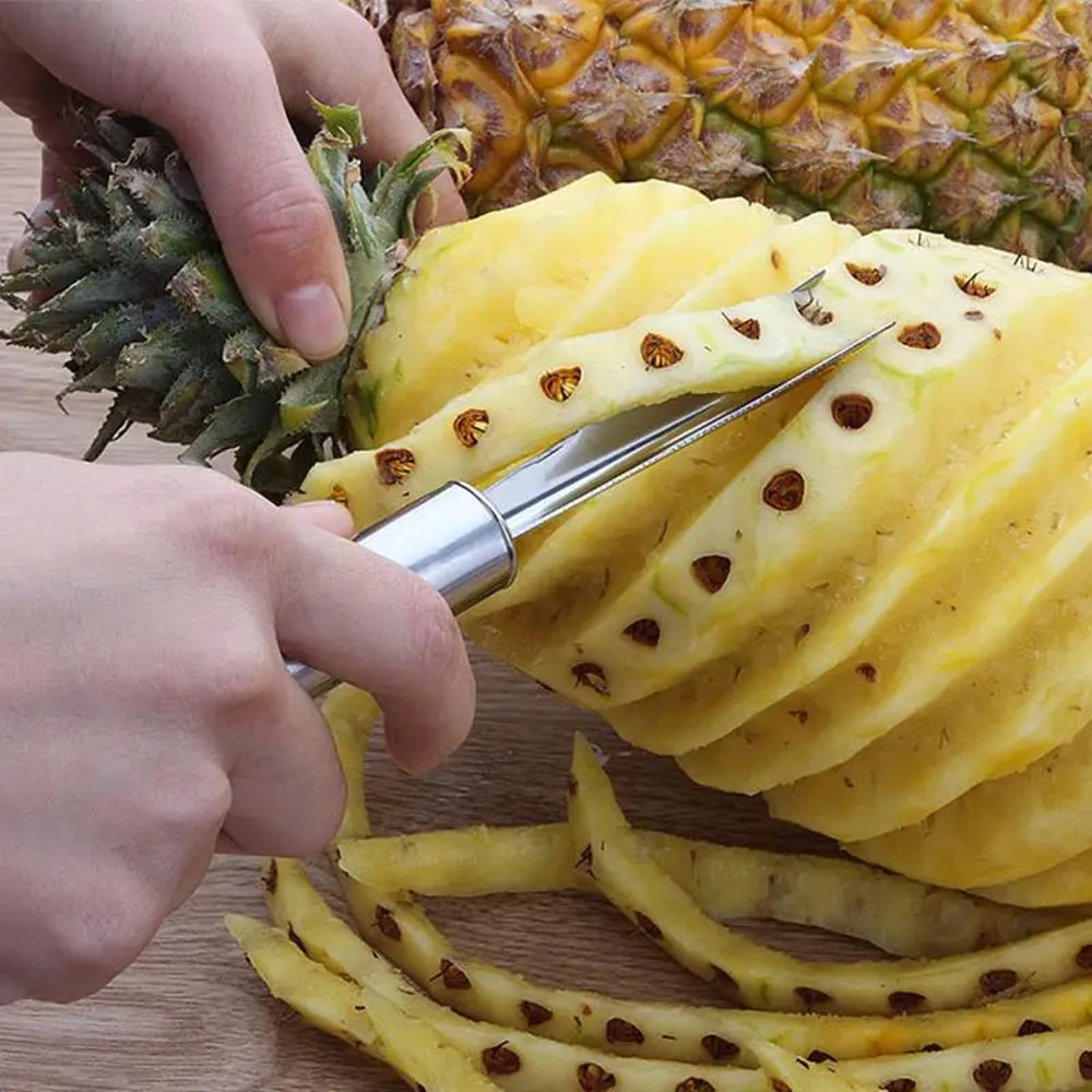 Stainless Steel Pineapple Peeler and Slicer Kitchen Tool