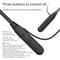 PulseBeat Pro Bluetooth Neckband Headphones with Deep Bass and HD Mic