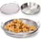 CrispFlow Stainless Steel Frying Basket Oil Drip Tray Set 0