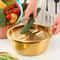 Stainless Steel Kitchen Prep Bowl Set with Grater, Strainer & Mixing Bowl
