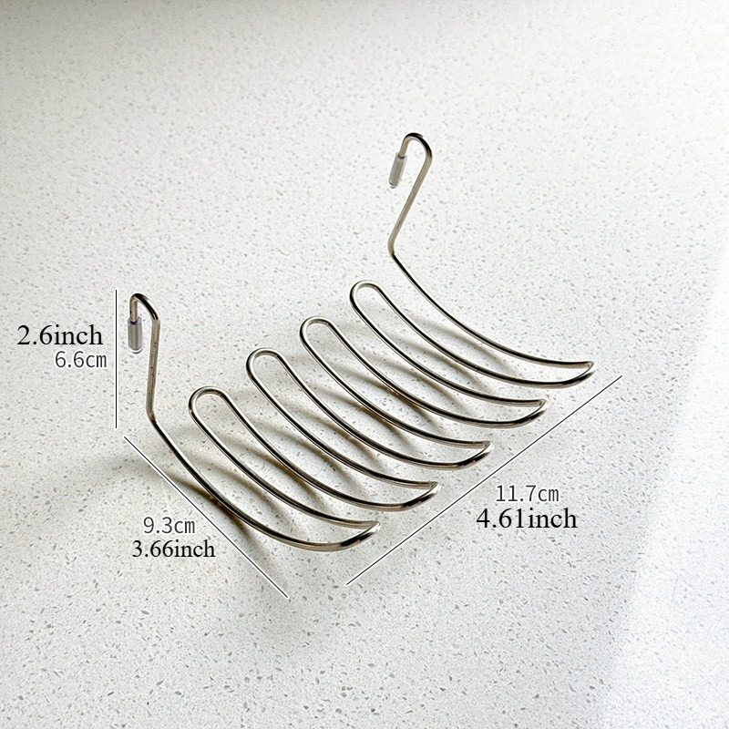 Expandable Stainless Steel Sink Basket Hanging Drain Rack For Kitchen Storage 4