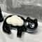 CatFlow Ceramic Soap Holder Dish for Bathroom Sink & Shower