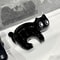 CatFlow Ceramic Soap Holder Dish for Bathroom Sink & Shower