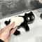 CatFlow Ceramic Soap Holder Dish for Bathroom Sink & Shower