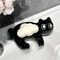 CatFlow Ceramic Soap Holder Dish for Bathroom Sink & Shower