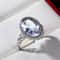 Vintage Hollow Out Cocktail Ring for Women with Cubic Zirconia Elegant Party Jewelry