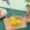 Semi Automatic Stainless Steel Egg Whisk Manual Hand Mixer for Baking & Cream Mixing