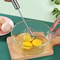 Semi Automatic Stainless Steel Egg Whisk Manual Hand Mixer for Baking & Cream Mixing