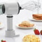 USB Rechargeable Electric Milk Frother and Hand Mixer with Dual Whisks