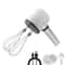 USB Rechargeable Electric Milk Frother and Hand Mixer with Dual Whisks