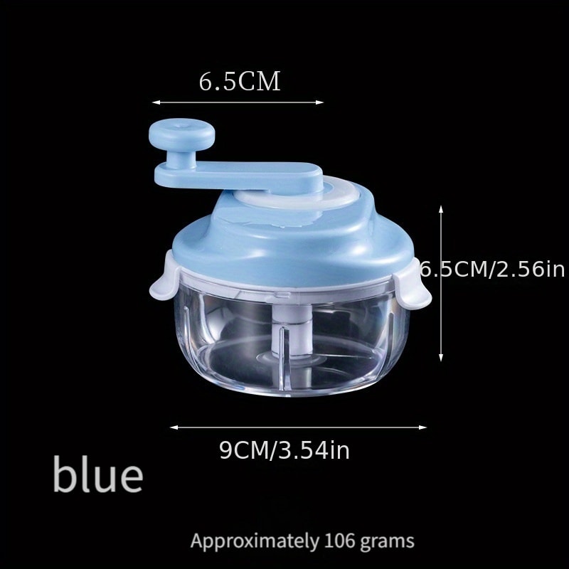 QuickCrush Garlic Press Manual Garlic Crusher And Mini Chopper For Easy Kitchen Prep 2