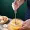 Stainless Steel Push Whisk Manual Egg Beater for Baking, Cream & Batter Mixing