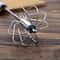 Stainless Steel Push Whisk Manual Egg Beater for Baking, Cream & Batter Mixing