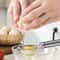Stainless Steel Egg Separator with Long Handle for Fast & Mess Free Baking