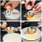 Stainless Steel Egg Separator with Long Handle for Fast & Mess Free Baking