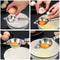 Stainless Steel Egg Separator with Long Handle for Fast & Mess Free Baking