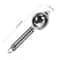 Stainless Steel Egg Separator with Long Handle for Fast & Mess Free Baking