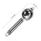 Stainless Steel Egg Separator with Long Handle for Fast & Mess Free Baking