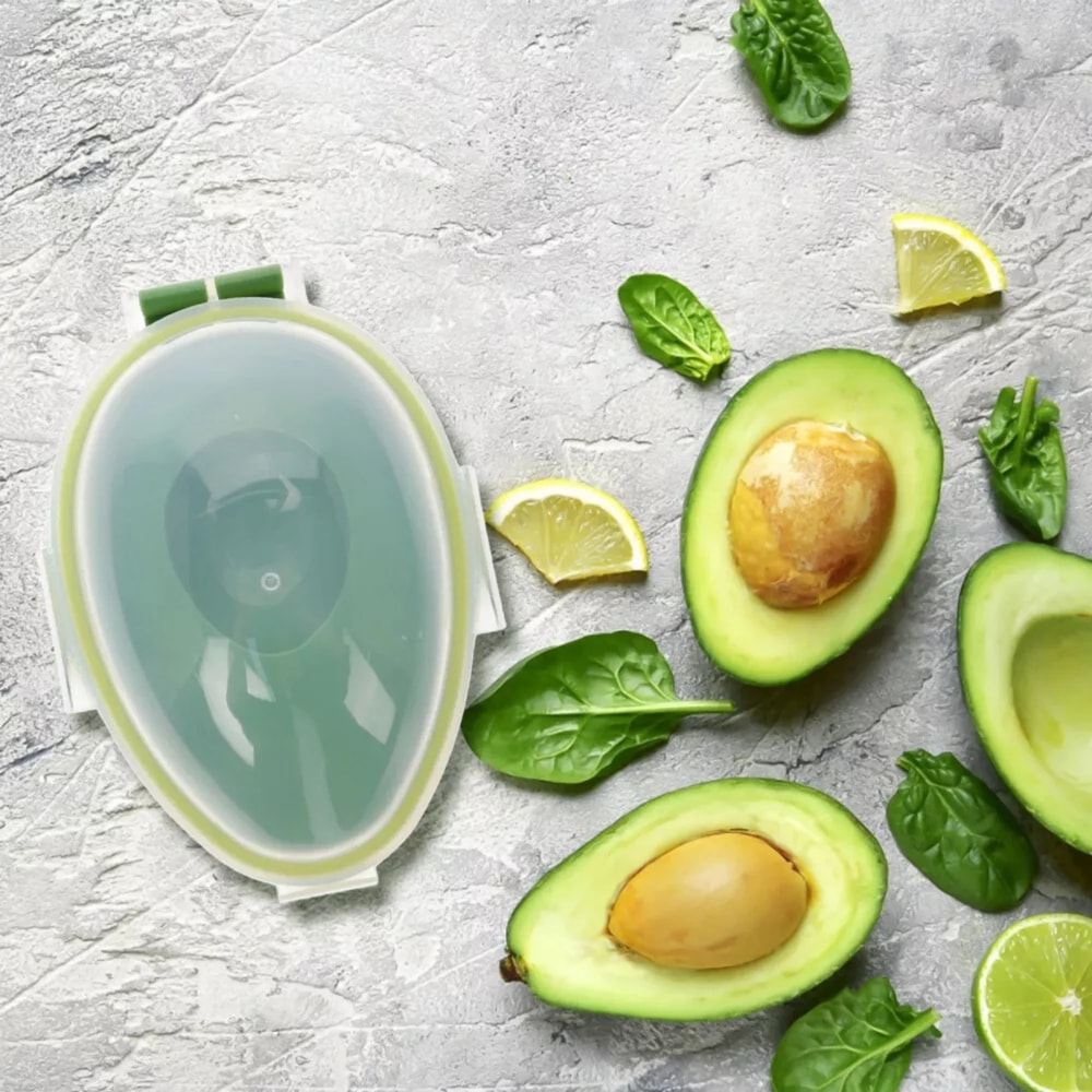 FreshLock Avocado Keeper Container Reusable Fruit Vegetable Storage Box 4