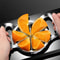 Stainless Steel Apple Cutter and Fruit Slicer with Comfort Grip Handle