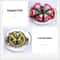 Stainless Steel Apple Cutter and Fruit Slicer with Comfort Grip Handle