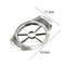 Stainless Steel Apple Cutter and Fruit Slicer with Comfort Grip Handle