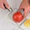PrecisionCut Stainless Steel Tomato Slicer for Fruits, Vegetables, Salads & Sandwich Prep