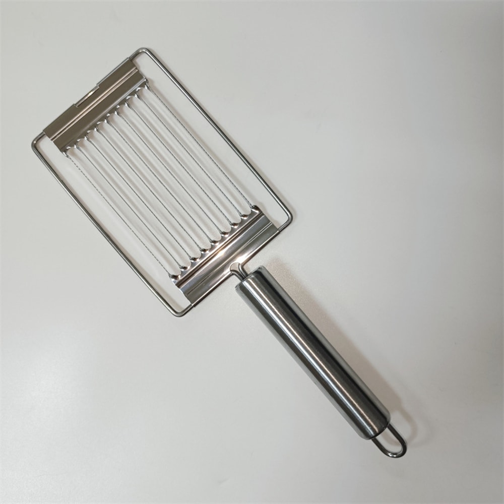 PrecisionCut Stainless Steel Tomato Slicer for Fruits, Vegetables, Salads & Sandwich Prep