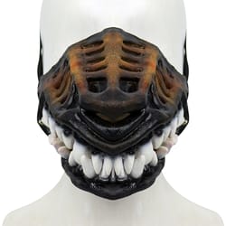 bulex latex dog mask for puppy cosplay, halloween parties & role play