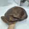 Vintage PU Leather Beret For Women Retro British Newsboy Baker Boy Cap 5