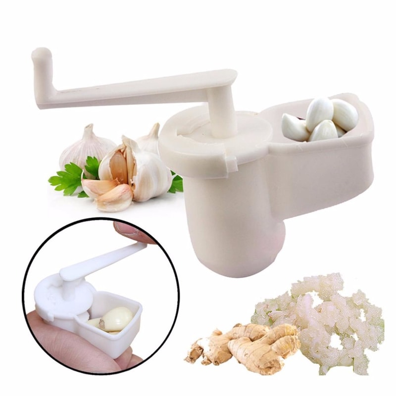 Speedy Garlic Roller Crusher and Mini Chopper for Easy Kitchen Prep