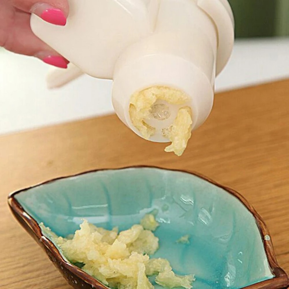 Speedy Garlic Roller Crusher and Mini Chopper for Easy Kitchen Prep