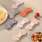Cat Claw Silicone Food Tongs Heat Resistant Snack Clips for Kitchen Cooking