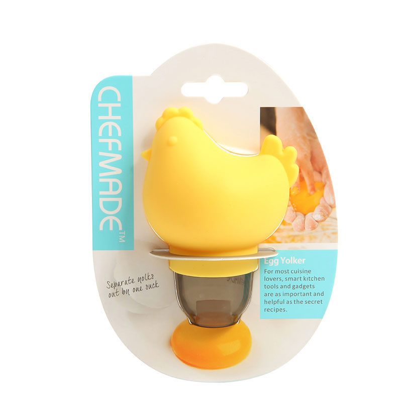 Cute Silicone Egg Separator For Mess Free Baking And Cooking 1