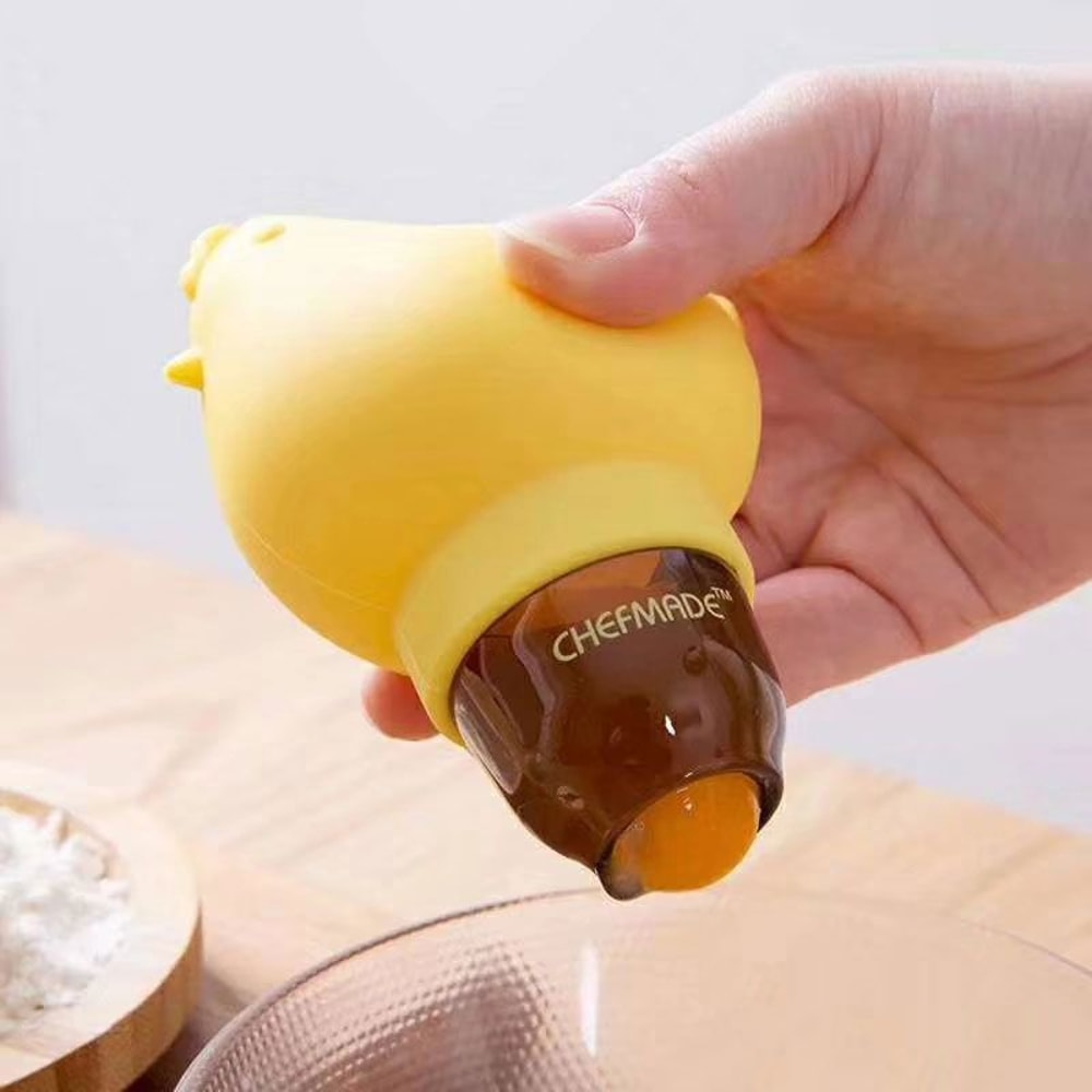 Cute Silicone Egg Separator For Mess Free Baking And Cooking 2