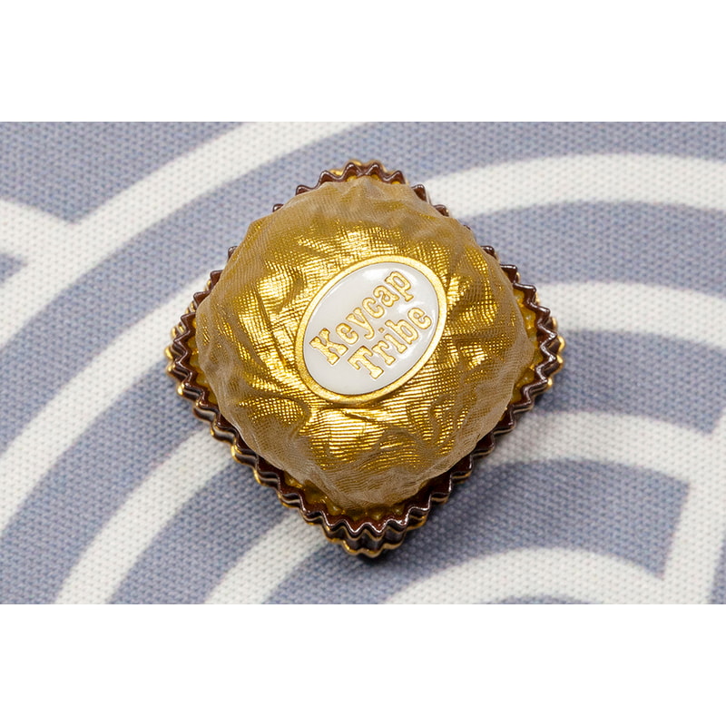 Chocolate Bonbon Artisan Keycap for MX Mechanical Keyboards Handmade Resin ESC Key