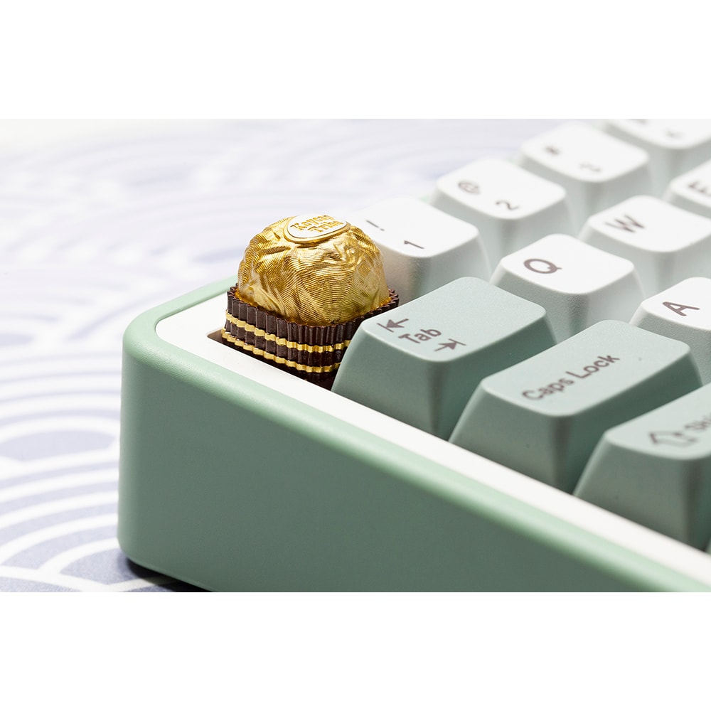 Chocolate Bonbon Artisan Keycap for MX Mechanical Keyboards Handmade Resin ESC Key