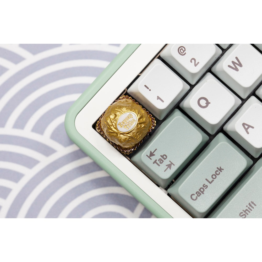 Chocolate Bonbon Artisan Keycap for MX Mechanical Keyboards Handmade Resin ESC Key