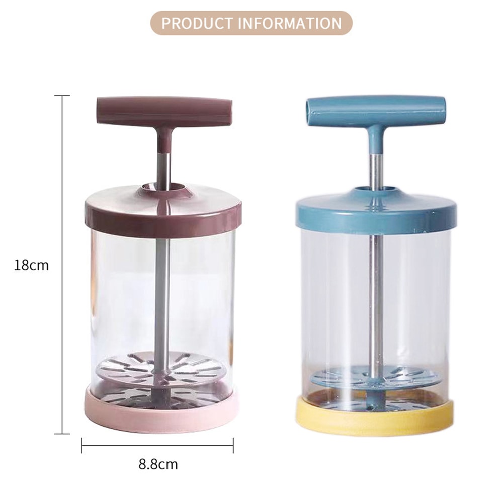 Handheld Manual Cream & Milk Frother Whisk – Cafe Style Foam Maker