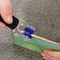 Professional Foil Crimper Burnisher Tool With Dual Spring Loaded Rollers Ergonomic Grip 0