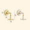 Adjustable Rotating Suction Cup Wall Hooks Organizer