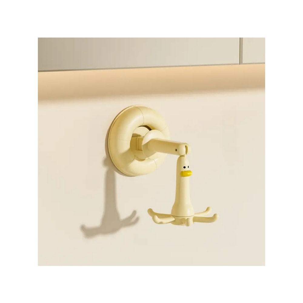 Adjustable Rotating Suction Cup Wall Hooks Organizer