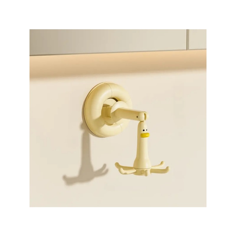 Adjustable Rotating Suction Cup Wall Hooks Organizer